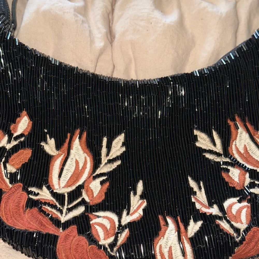 SOLD ✨NWT Free people Bugle bead bag - Picture 3 of 5